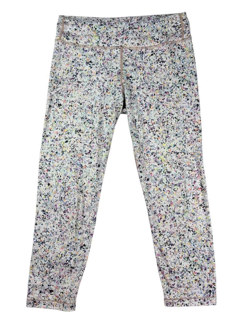 Athleta Girl XL 12 Confetti‎ Print Capri Leggings Athletic Pants School
